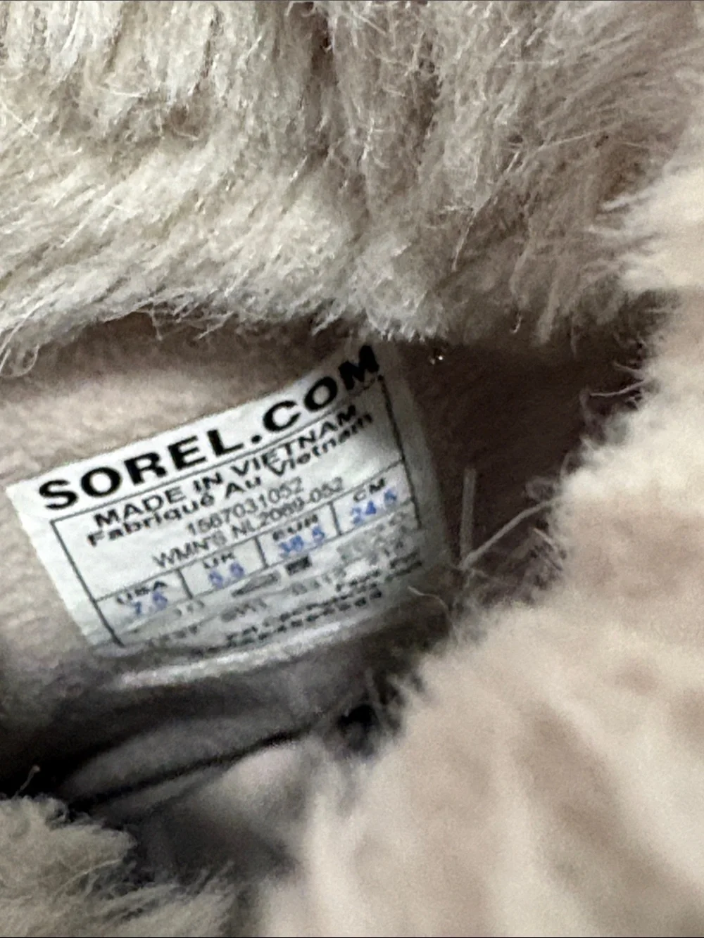 Sorel Tivolli II gray winter snow boots 7.5